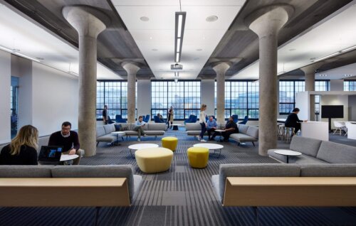 HGA Milwaukee interior meeting space