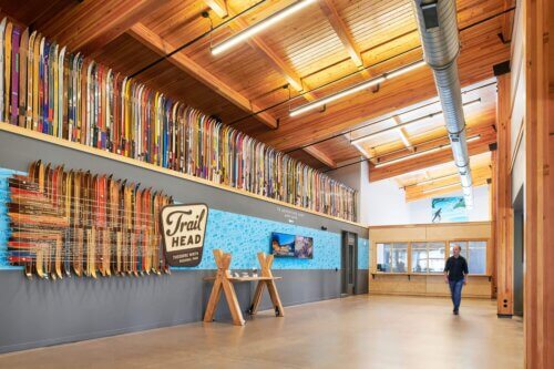 The Trailhead at Theodore Wirth Regional Park interior 1