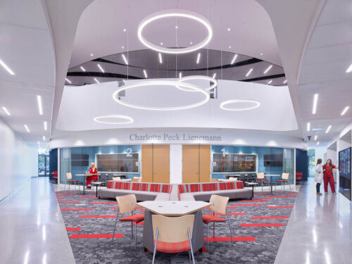 University of Nebraska, UNMC College of Nursing & UNL Student Health Center interior 4