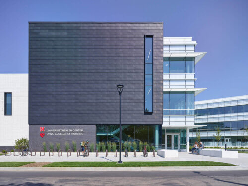 University of Nebraska, UNMC College of Nursing & UNL Student Health Center exterior 1