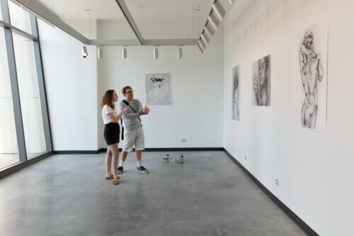 Boise State University Center for the Visual Arts interior 2