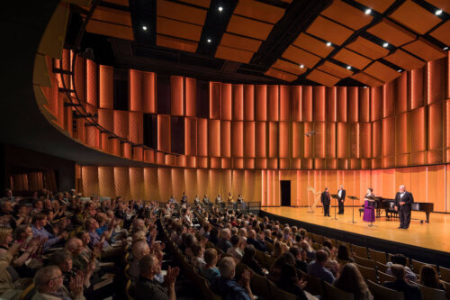 Carleton College, Weitz Center for the Arts interior music performance