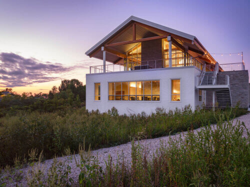 Donald & Carol Kress Pavilion, Egg Harbor Library exterior 3