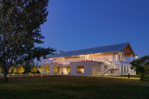 Donald & Carol Kress Pavilion, Egg Harbor Library exterior 4