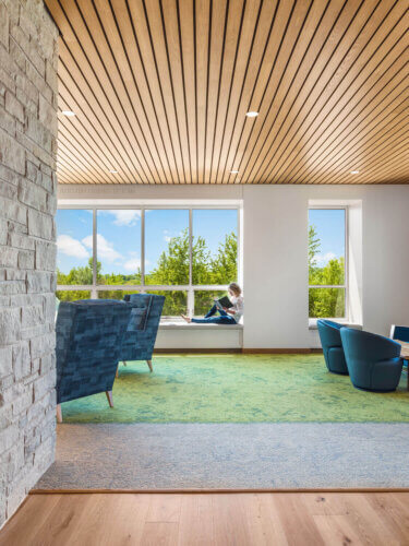 Donald & Carol Kress Pavilion, Egg Harbor Library interior 3