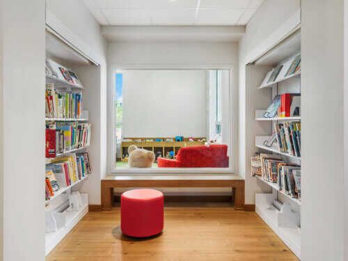 Donald & Carol Kress Pavilion, Egg Harbor Library interior 4