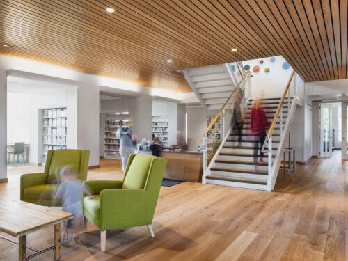 Donald & Carol Kress Pavilion, Egg Harbor Library interior 5