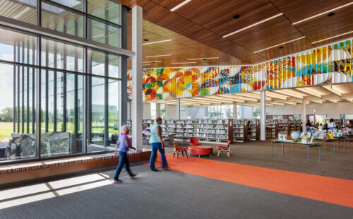 Hennepin County Library - Brooklyn Park interior 2