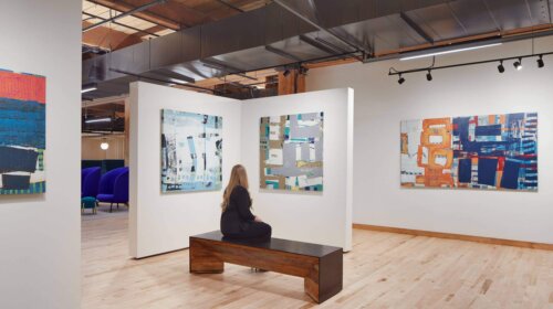 TractorWorks interior art gallery