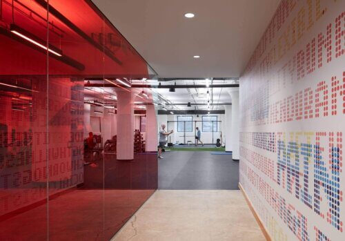 TractorWorks interior hallway