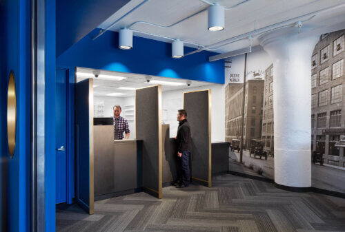 Hennepin Healthcare, North Loop Clinic interior pharmacy