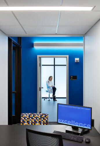 Hennepin Healthcare, North Loop Clinic interior office