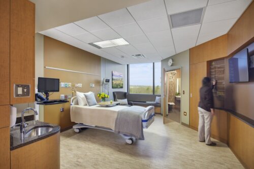 Northeast Georgia Medical Center Braselton interior patient room