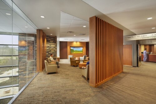 Northeast Georgia Medical Center Braselton interior waiting room