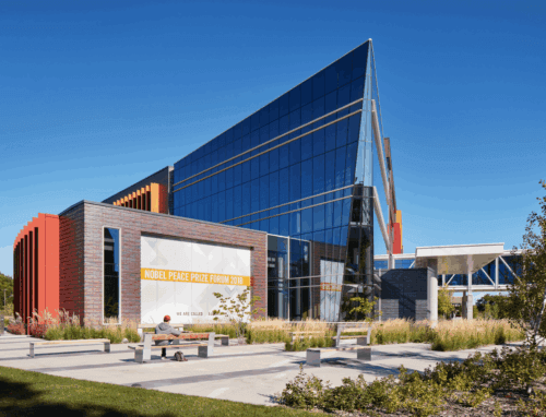 Augsburg University exterior shot