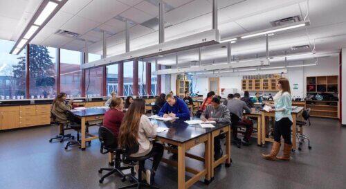 Augsburg University, Hagfors Center for Science, Business and Religion interior 1