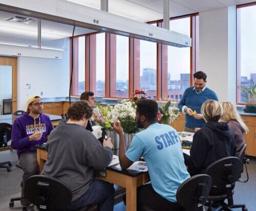 Augsburg University, Hagfors Center for Science, Business and Religion interior 2