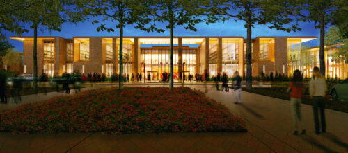 College of William & Mary Performing Arts Complex rendering 1