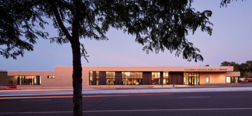 Columbia Heights Public Library exterior 1