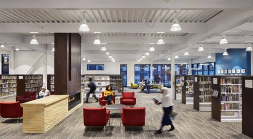 Columbia Heights Public Library interior 1