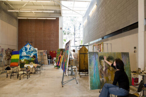 Columbus State University - Corn Center for the Visual Arts and Riverside Theater Complex interior 3