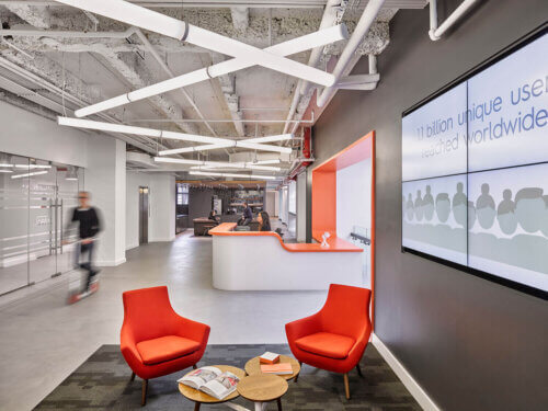 Criteo interior lobby