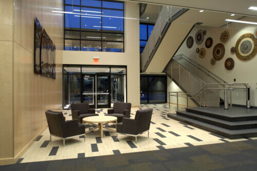 Data Park Office Building interior 1