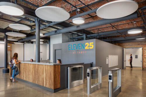 Eleven25 at Pabst interior lobby