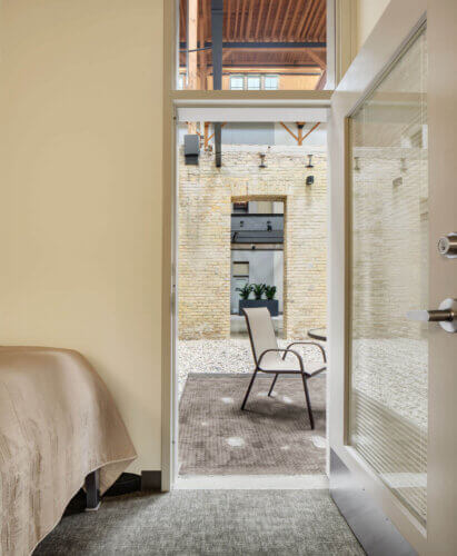 Eleven25 at Pabst interior to exterior