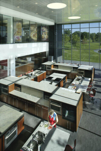 General Mills - Betty Crocker Kitchens Renovation aerial