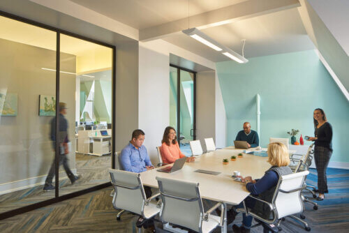 H2O Plus interior conference room