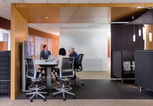 Halunen Law interior coworking space