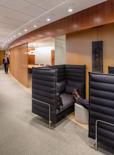 Halunen Law interior hallway