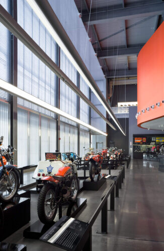 Harley-Davidson Museum interior