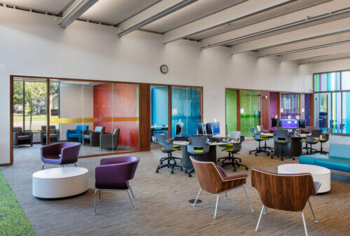 Hennepin County Library - Brooklyn Park interior 1