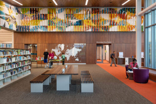 Hennepin County Library - Brooklyn Park interior 5