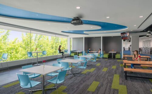 SAP Bishop Ranch interior cafe