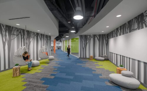 SAP Bishop Ranch interior hallway