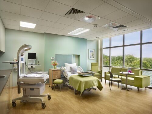 Virtua Voorhees, Virtua Health Hospital interior patient room 2