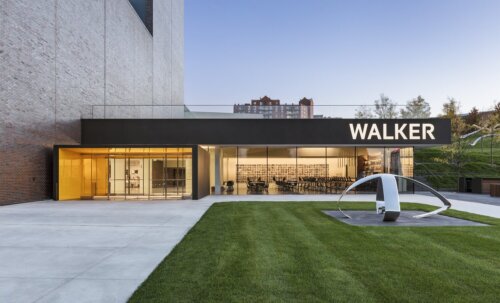 Walker Art Center entrance