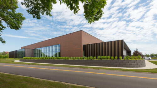 Eden Prairie Aquatics Center exterior 1