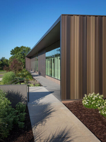 Eden Prairie Aquatics Center exterior 2