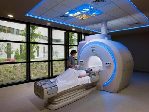 Owensboro Health Regional Hospital interior MRI machine