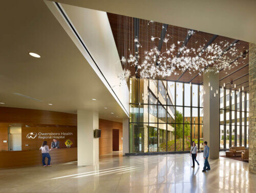 Owensboro Health Regional Hospital interior lobby 2