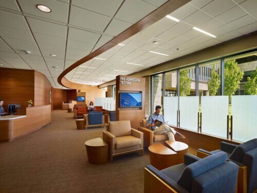 Owensboro Health Regional Hospital interior waiting room