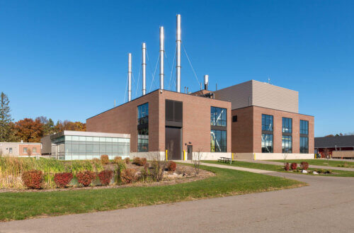 Department of Veterans Affairs, Battle Creek Biomass Combined Heat and Power Plant exterior 1