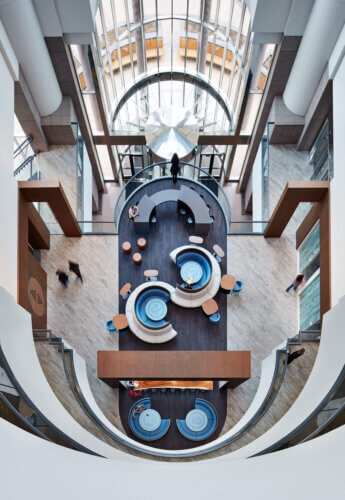 Sleep Number Headquarters interior lobby