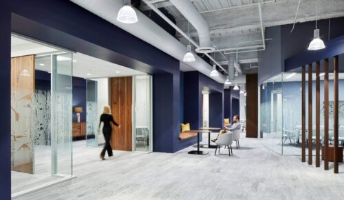 Sleep Number Headquarters interior workspaces