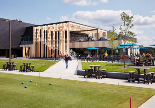 Brookview Community Center exterior 1