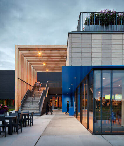 Brookview Community Center exterior 2